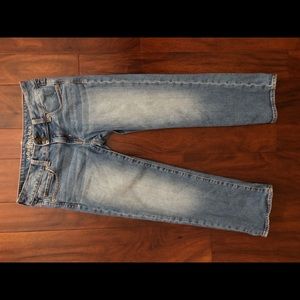 AEO Artist Crop Jeans